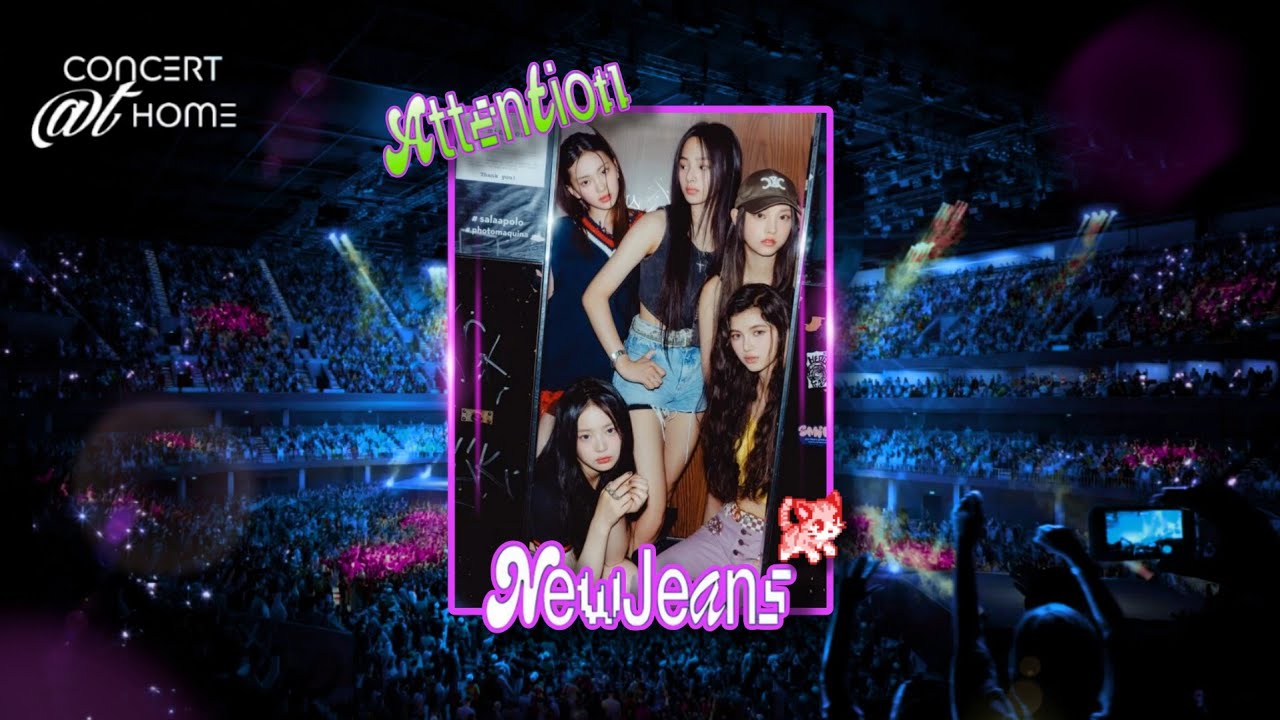 뉴진스 (NEWJEANS) - ATTENTION | Concert Version (with fans)