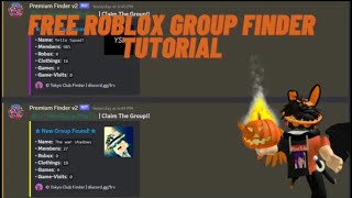 Roblox Group Finder Tutorial 2023