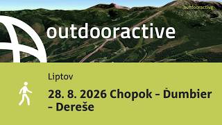 Flyover video: 28. 8. 2026 Chopok - Ďumbier - Dereše