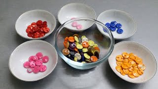 Sorting colorful/relaxing buttons and ASMR