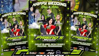 :: LIVE STREAMING FRIENDS MUSIC || WEDDING BAYU & ANNA || PULUTAN || SAHABAT AUDIO