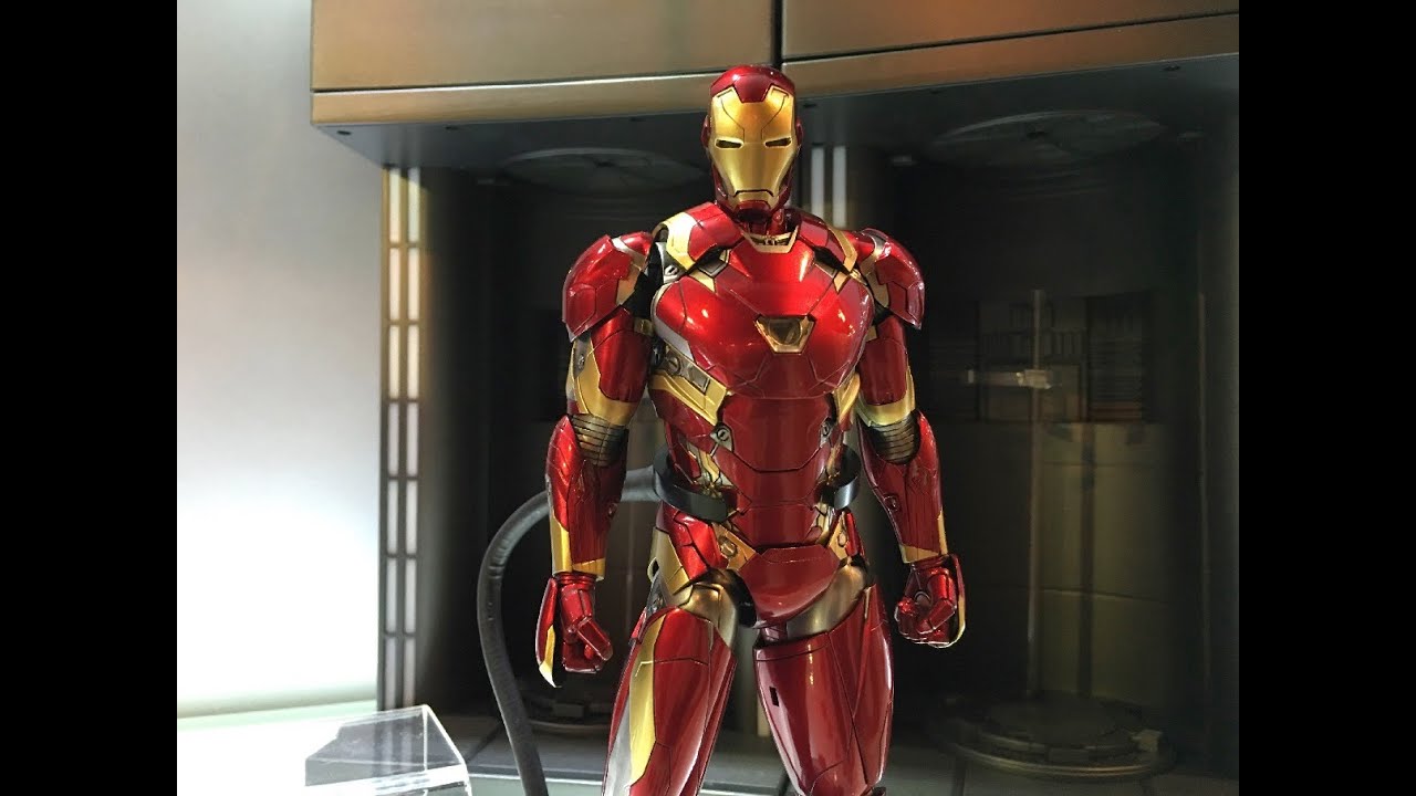 DIECAST Iron Man Civil War Mark 46 1/9 