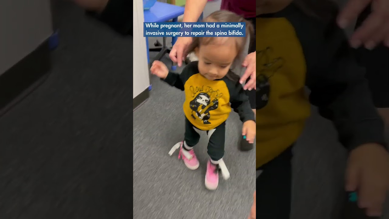 Abigail Learns to Walk! | Children's Hospital Los Angeles