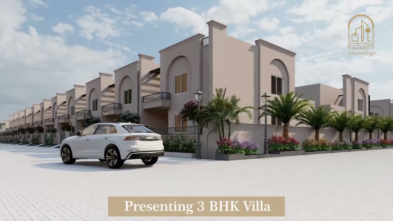 Welcome to Dharti Paradise : 3 BHK Courtyard Villas – Where Comfort Meets Luxury