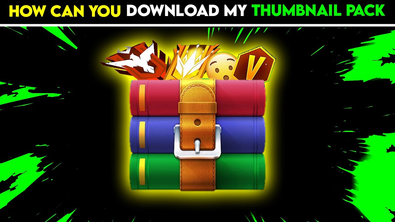 How To Download Thumbnail Pack ? || free fire thumbnail pack download ...