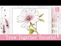 How to Draw a Wild Rose Illustration - Step by Step Procreate Tutorial