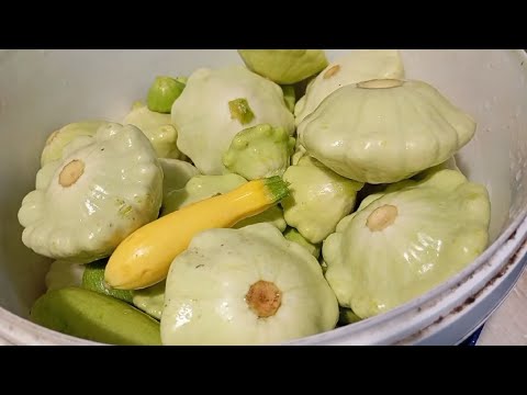 Ассорти из кабачков и патиссонов на зиму без заливки кипятком! Супер способ маринования!