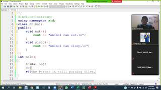 OOP(C++) | Lecture 13 | Inheritance | ZOOM Live