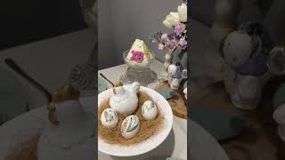 Пасхальная сервировка стола Easter table setting
