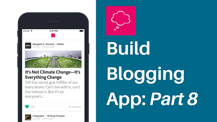Building Subscription Blogging App: Part 8 – View Posts/Feed (2021, Xcode 12, Swift 5) – iOS