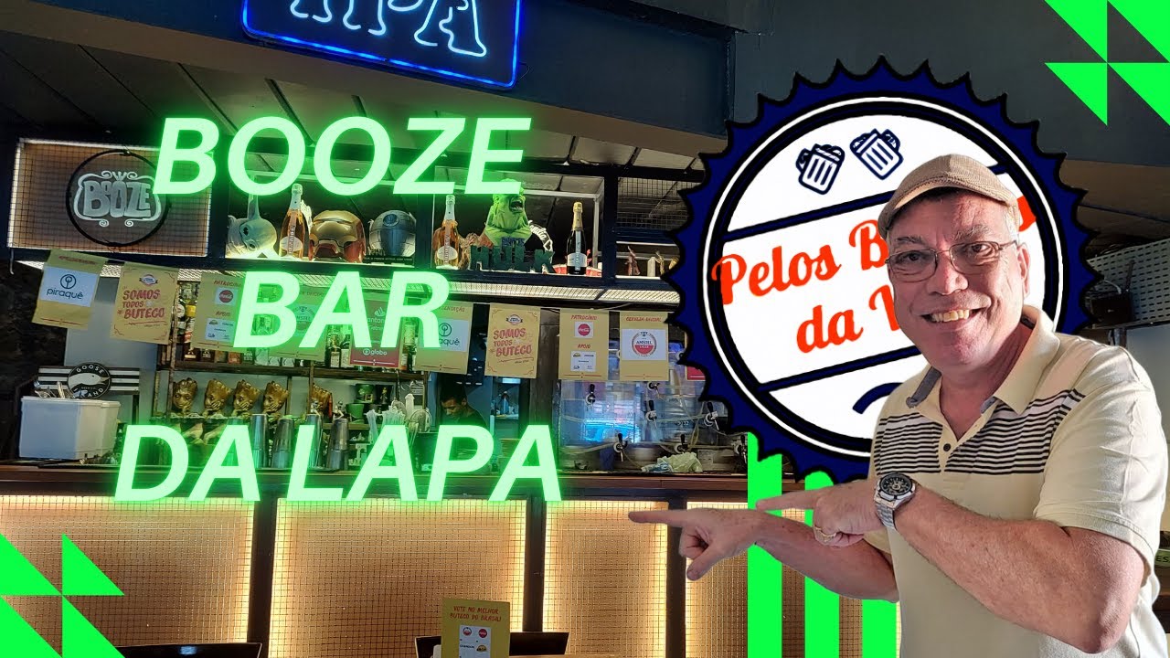 Booze Bar da Lapa #lapa #comidadibuteco #boozebar - YouTube