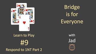 Bridge is for Everyone - Learn to Play #9 - Respond to 1NT Part 2 screenshot 4