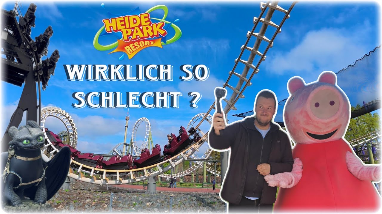 HEIDE PARK mit ABENTEUER HOTEL 2025-Wirklich SO SCHLECHT wie alle sagen? |Parkfan95 Videoblog|