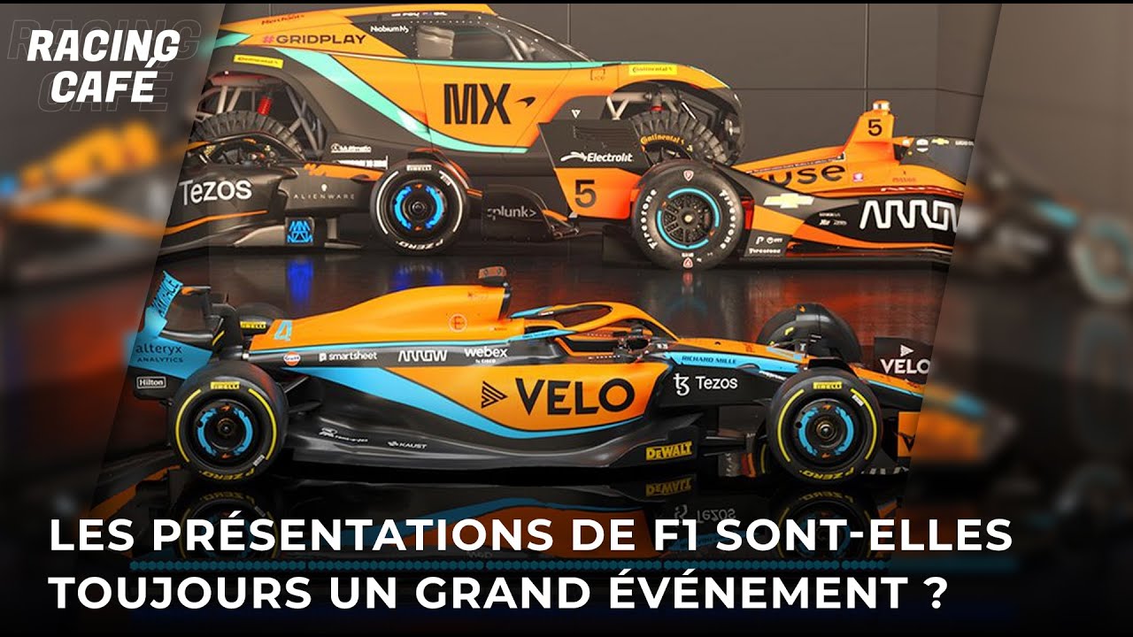 Les présentations F1, toujours un grand événement ? - RACING CAFÉ - YouTube