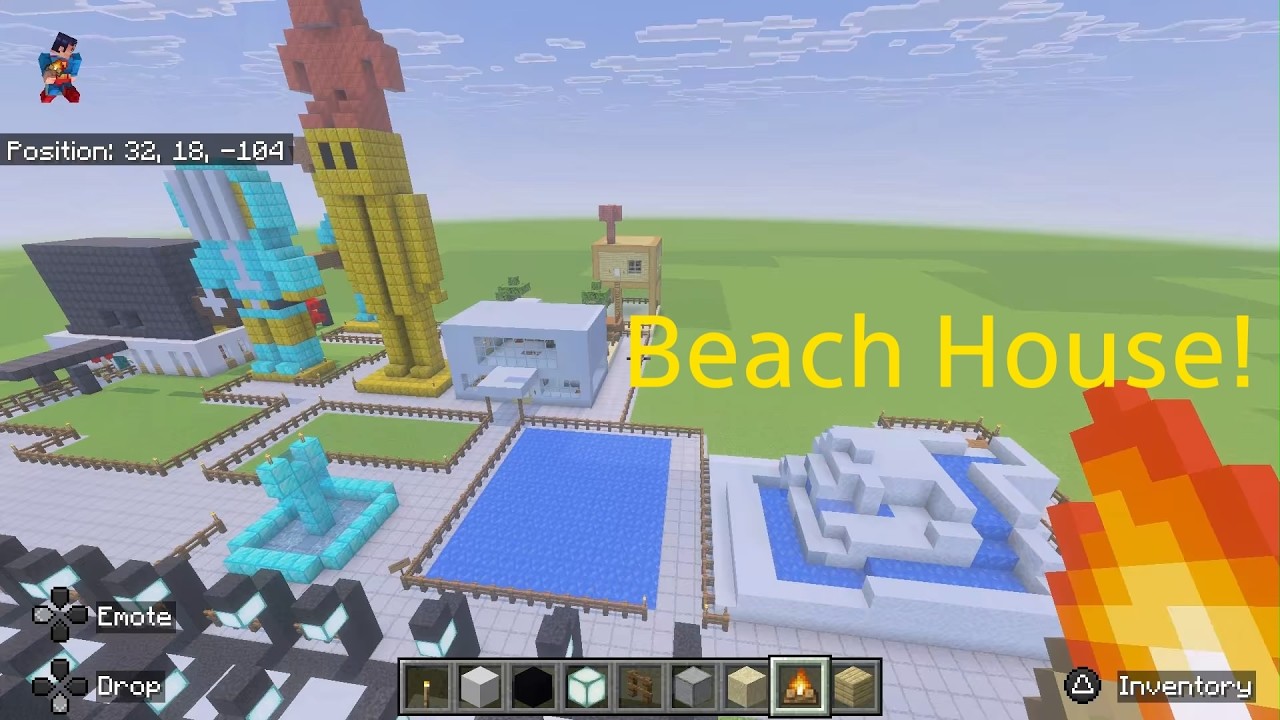 50 Subscriber Special- Building A Beach House In Minecraft