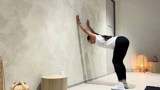 Wall Lat Stretch