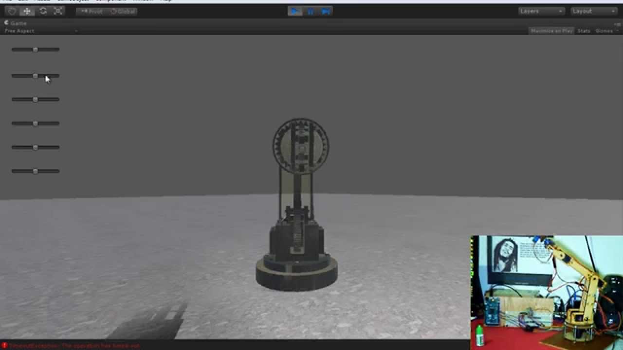 Brazo robótico arduino y unity d youtube