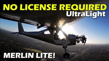 Merlin Lite Part 103 Legal All Metal Ultralight Aircraft Affordable Airplane