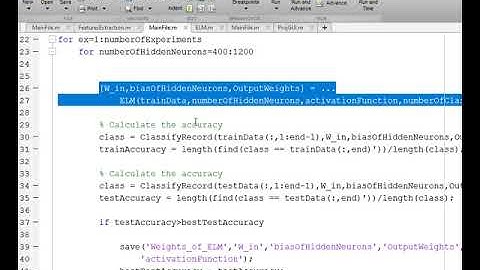 Extreme Learning Machine (ELM) شرح خوارزمية