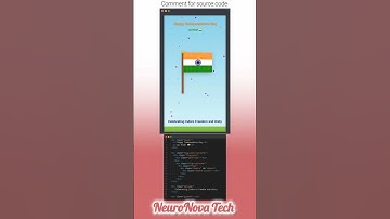 🇮🇳Indian Flag Animation using HTML,CSS&JS|Celebrate Independence Day with Code!✨#indianflag #shorts