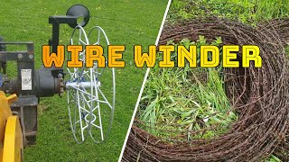 Fencing wire winder, stock fence removal!