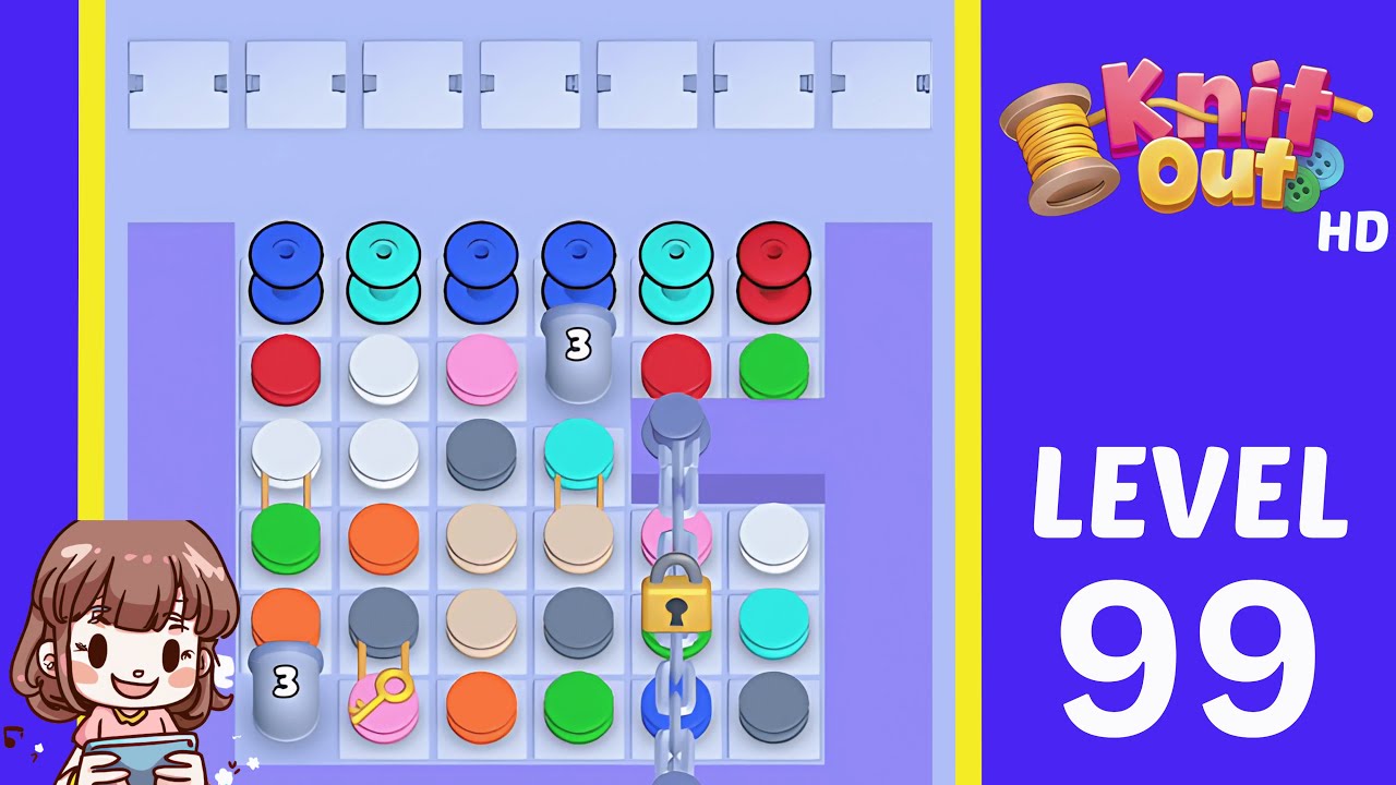Knit Out Level 99 Solution Walkthrough - YouTube