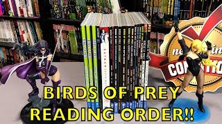 A comprehensive look at the reading order of Birds of Prey!