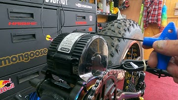 faulty Bafang mid drive controller replacement on the fatbike
