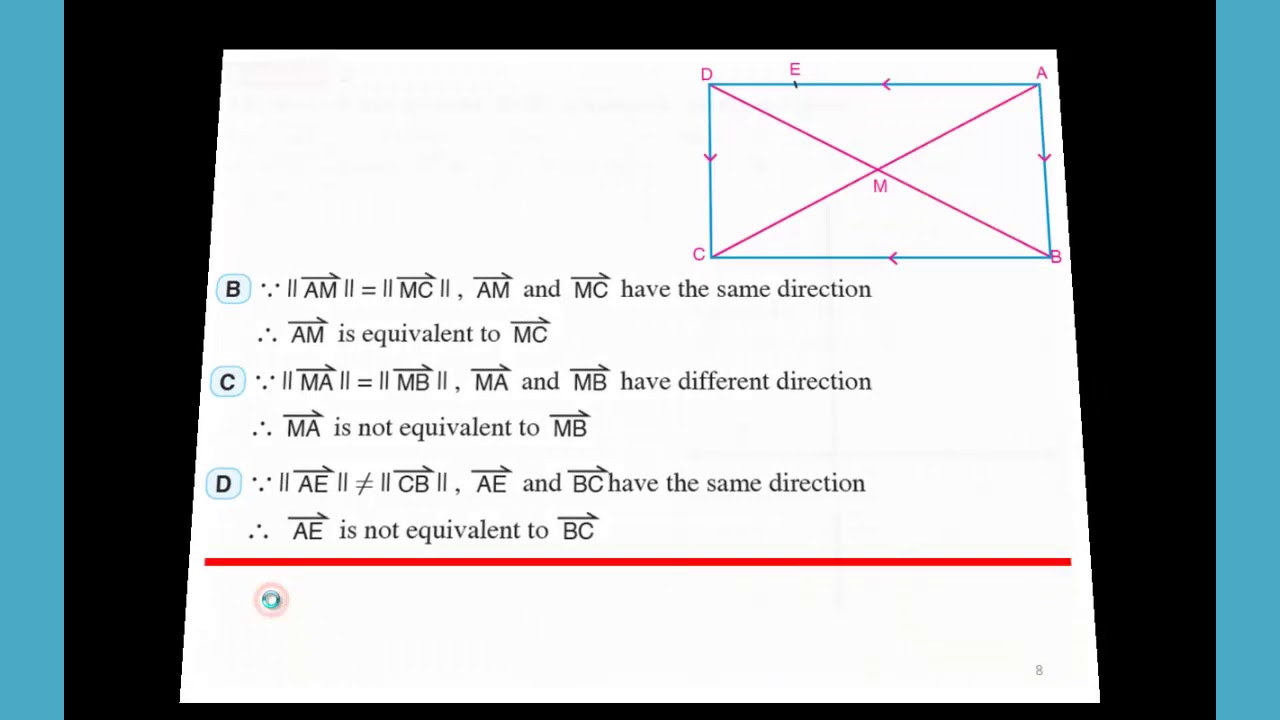 Math 1st secondary|Egypt||Geometry |directed line segment|second term ...