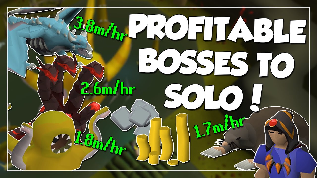 Most Profitable Bosses In OSRS Consistent Money Making At All Levels