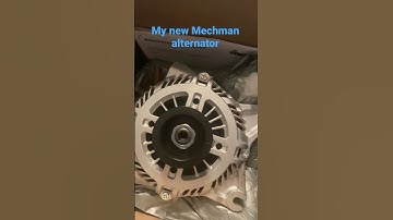 New Mechman alternator