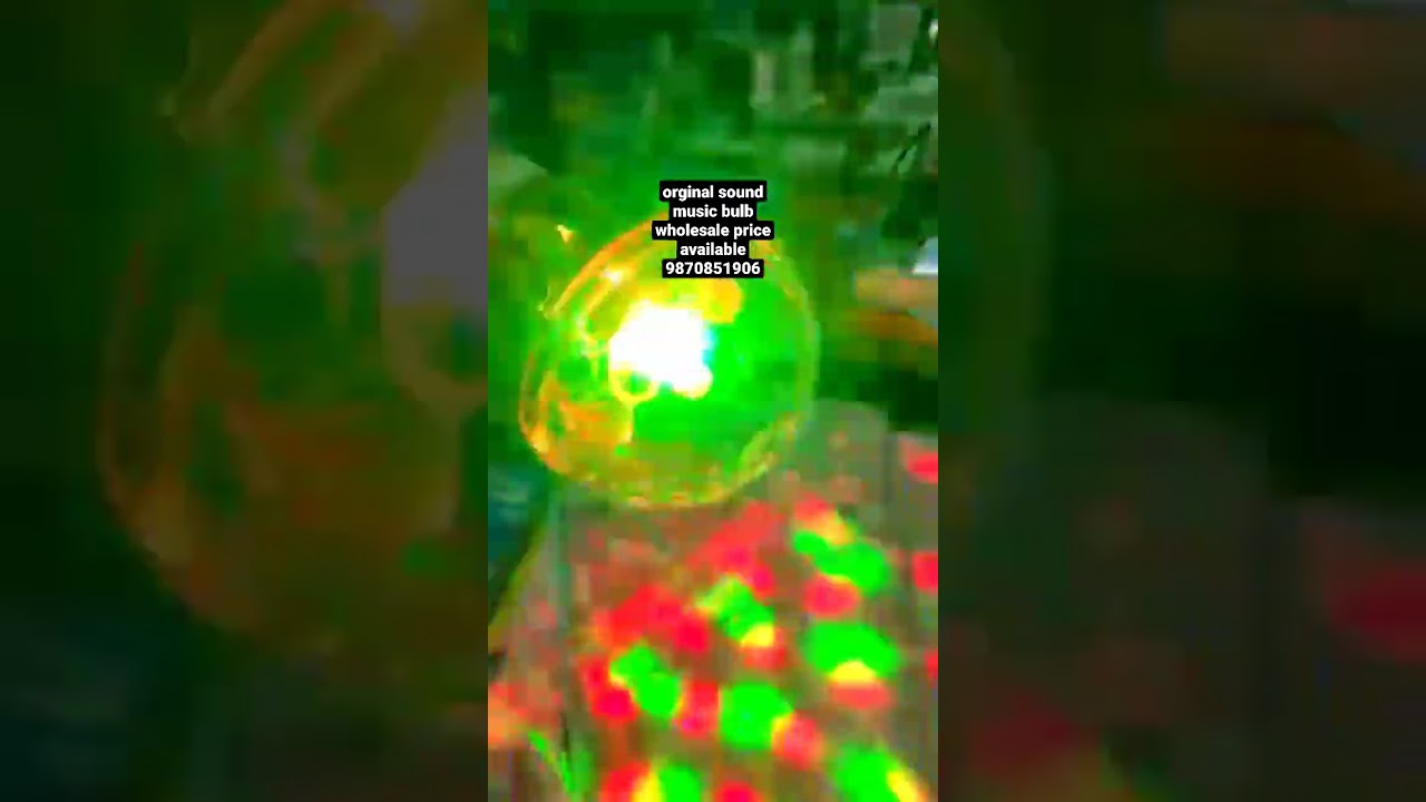 music bulb A1 quality wholesale price available only om Lighting Industry 9870851906 YouTube