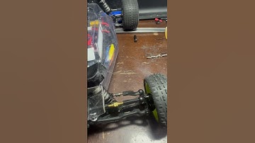 Losi mini b wrench session adding some titanium turnbuckles