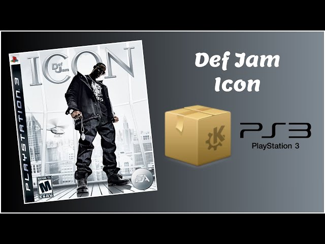 DEF JAM ICON - PlayStation 3