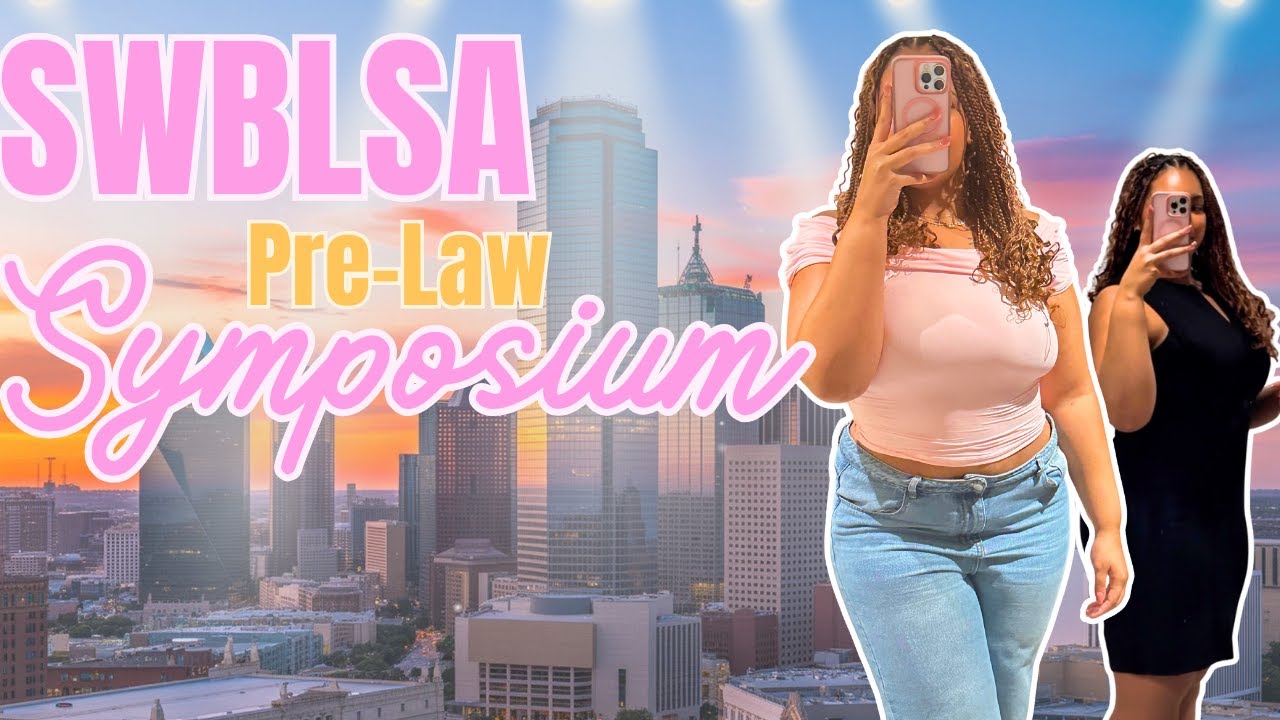 Houston Travel Vlog ✈️📍 | SWBLSA Pre-Law Symposium