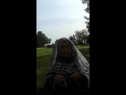 إمرأة عجوز من قبيلة بني عامر الدوسية الزهراني ة فلسطين تحكي قص ة