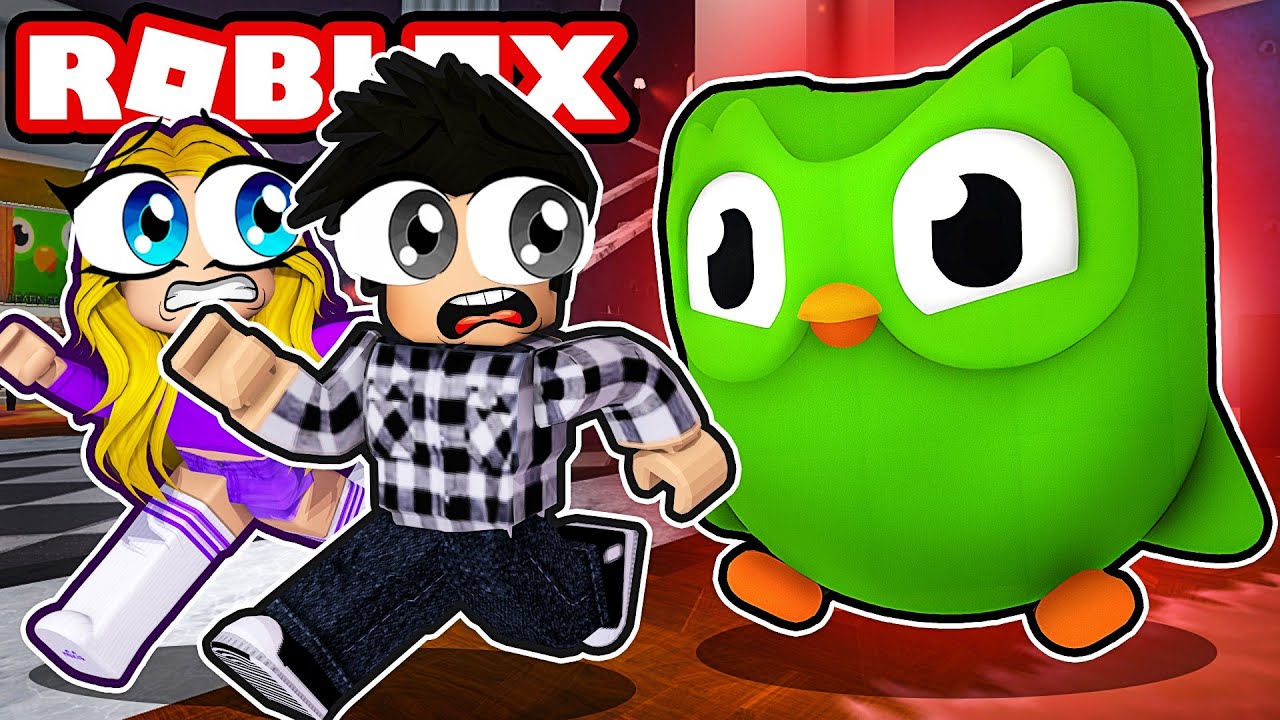 Fais tes devoirs sinon Duo va se fâcher ! (Roblox Duolingo)