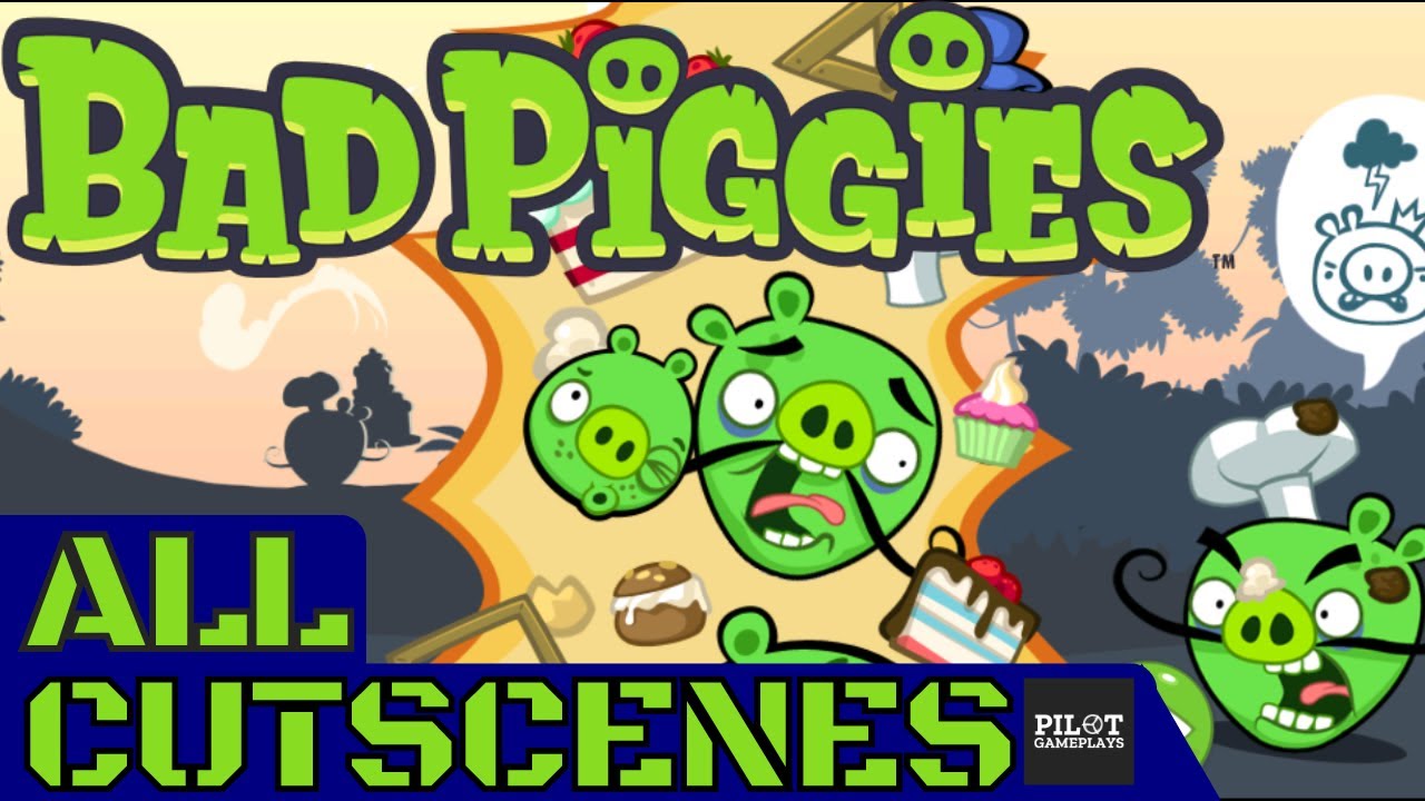 🐷 Bad Piggies ALL Cutscenes by Pilot Gameplays - YouTube