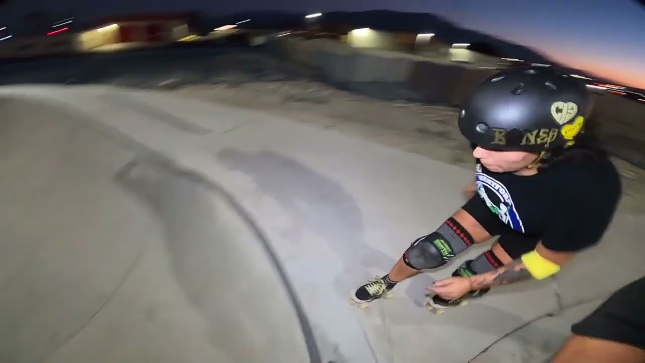 Inline/Quad Skating at Desert Hot Springs Skatepark 🛼⛸ YouTube