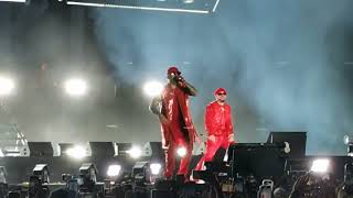 BESOS MOJADOS WISIN Y YANDEL EN CONCIERTO EN FORO SOL CDMX 2023