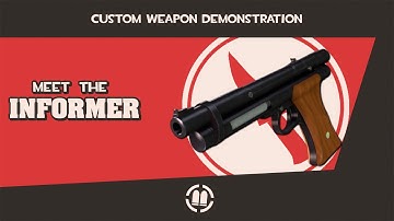 TF2 Workshop Weapon Demonstration: Stream Launcher #tf2update work shop