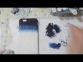 【スマホケース】（Resin）冬の夜空とシャボン玉(前編)　How to make phone cases with resin