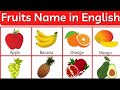 Fruits name। 10 fruits name। फलों के नाम। fruits name in english and hindi। fruits name with pics