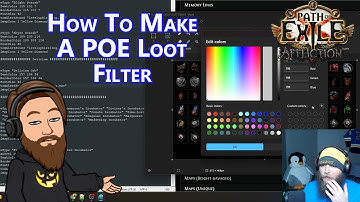 How To Make Your Own Path of Exile Loot Filter - Path of Exile 3.23