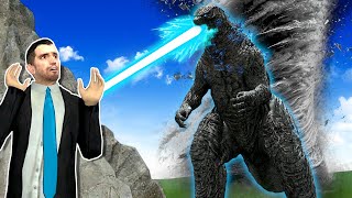 GODZILLA ATTACKS DURING TORNADO! (Garry's Mod)