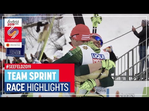 Race Highlights | Frenzel/Riessle won gold | TSP | Seefeld | FIS Nordic World Ski Championships