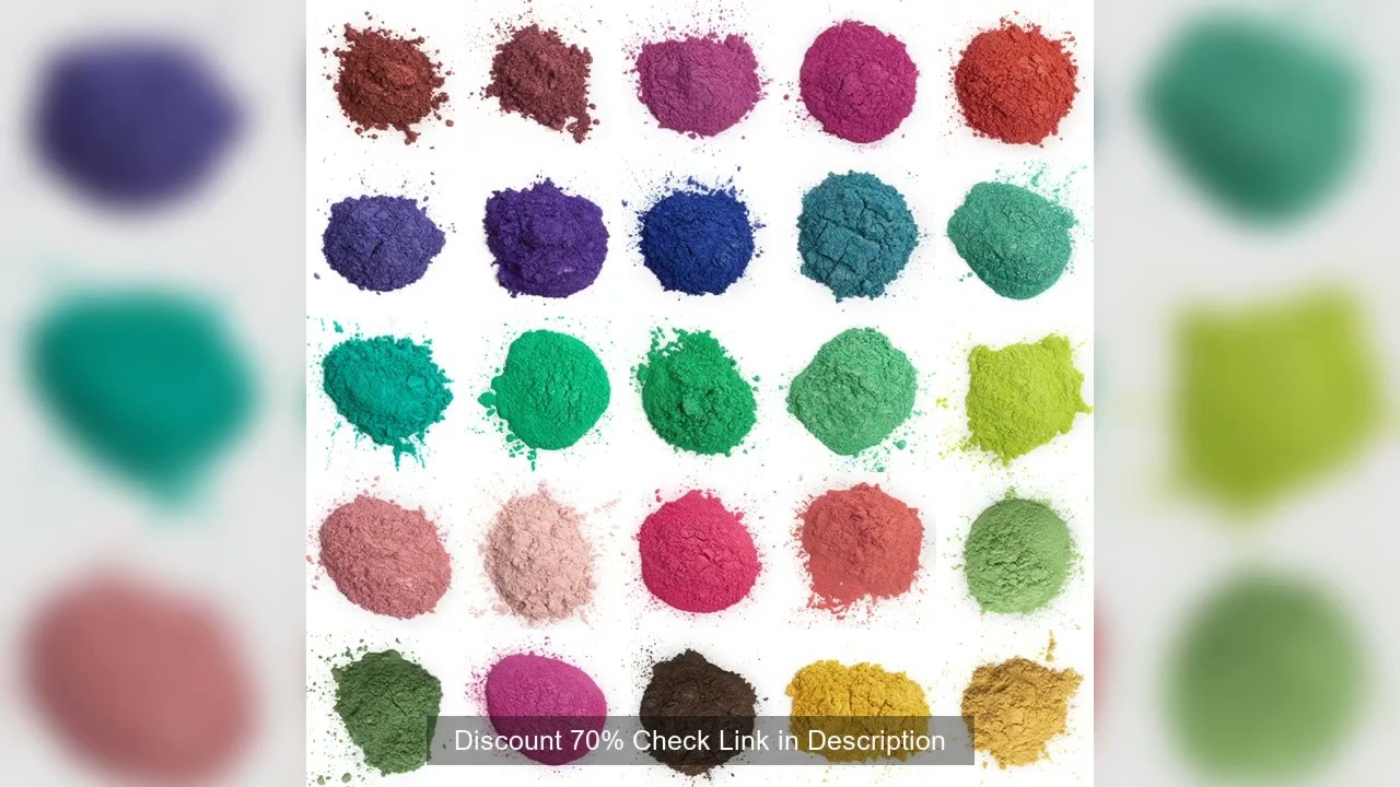 Pearl Powder Pigment 50g Mica Powder for Craft Paper Arts Car Paint Soap Eyeshadow Fishing Rod Nail