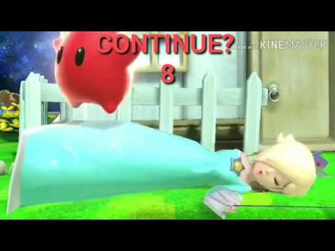 Smash Bros Ultimate Ryona リョナ Rosalina Game Over 