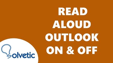 READ ALOUD OUTLOOK ENABLE DISABLE ✅✅