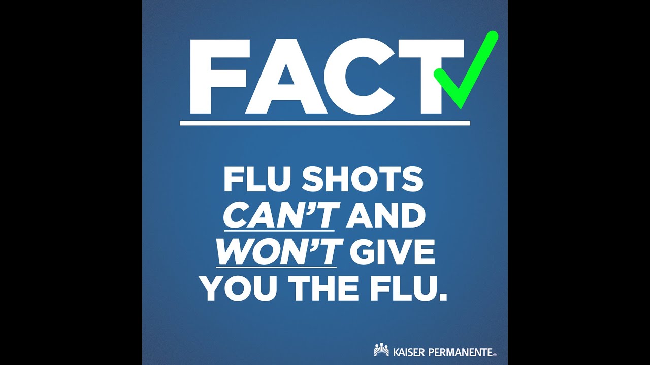 Flu Myth #27 | Kaiser Permanente